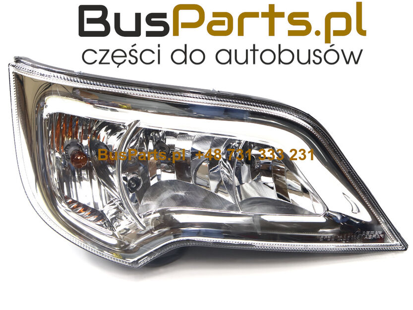 RIGHT HEADLIGHT TRAVEGO EURO 6 ORIGINAL